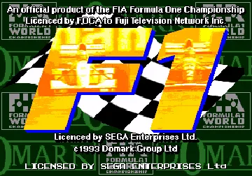 F1 (Europe) screen shot title